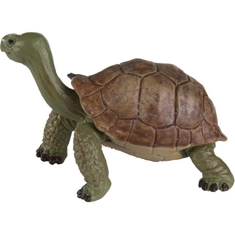 Safari Ltd. Giant Tortoise Figurine - Lifelike 3 Figure - Educational Toy for Boys, Girls, and Kids Ages 3+