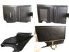 Authentic Salvatore Ferragamo Gancini Black Leather Bifold Wallet #9717  Refurbished