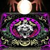 Square Shape Pendulum Mat Altar Tablecloth Board Game Card Pad Rune Table Cloth