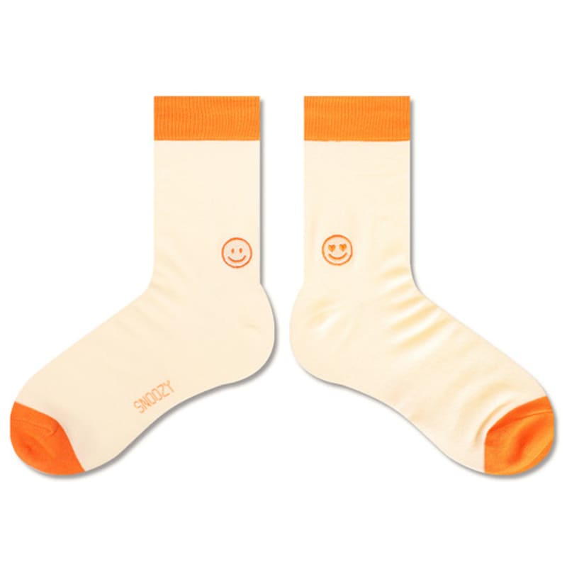 SNOOZY Embroidered Socks Gift Package 3 Sets T05