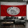 AFC Ajax Custom Name Wall Tapestry Aesthetic Wall Hanging Printed Fabric Blanket Decorative Tapestries for Bedroom Living Room Home Decor