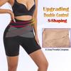 High-Waisted Tummy Control Seamless Pants with Anti-Slip Waistband & Steel Boning - Plus Size Body Shaping & Leg Slimming for Women