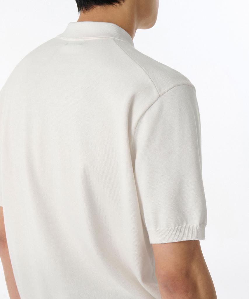 MUSINSA STANDARD Washable Supima Cotton Knitted Polo Shirt [Ivory]