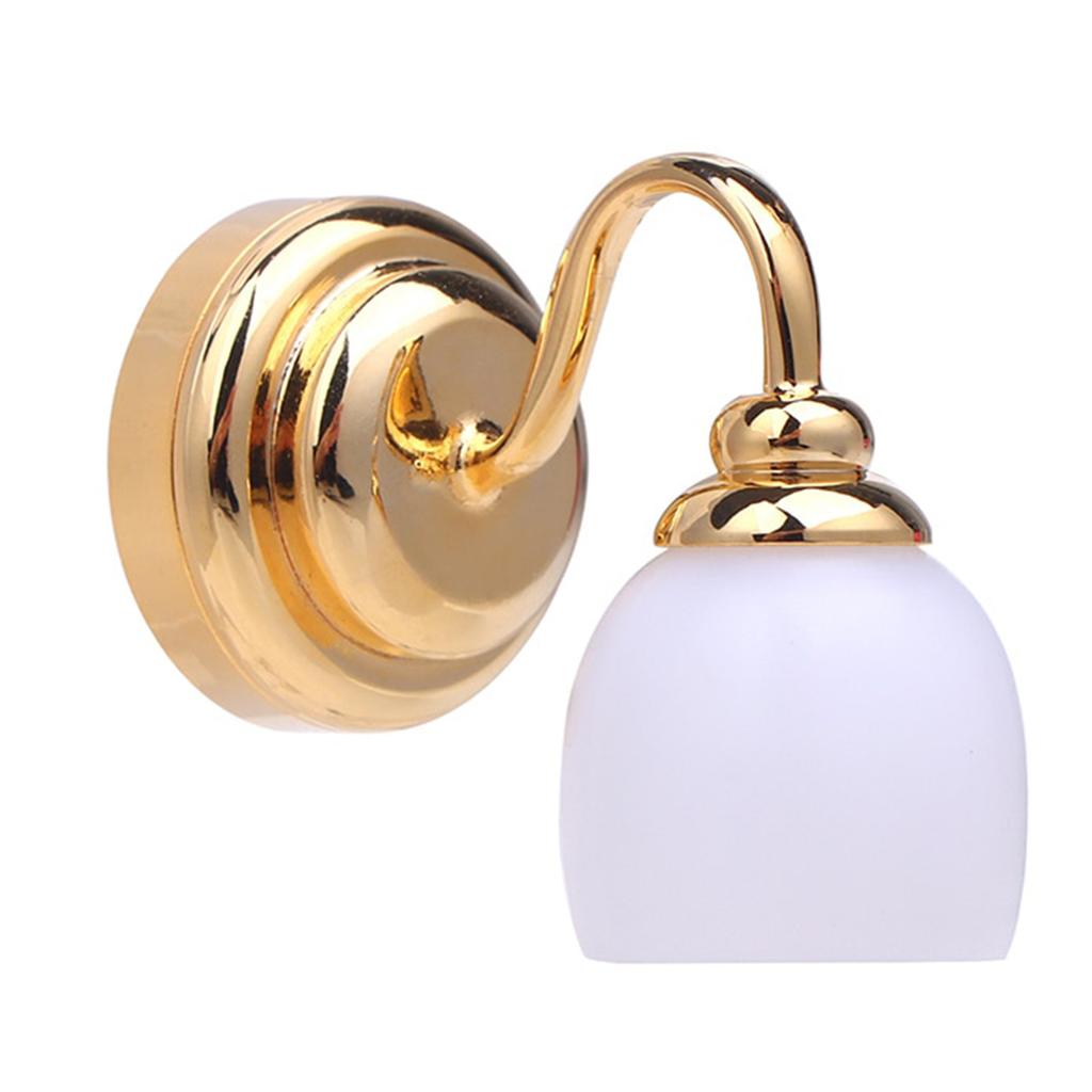 Dollhouse LED Wall Lamp 1/12 Dollhouse Miniature Furniture Wall Sconce for Dollhouse Interior Decoration Accessories