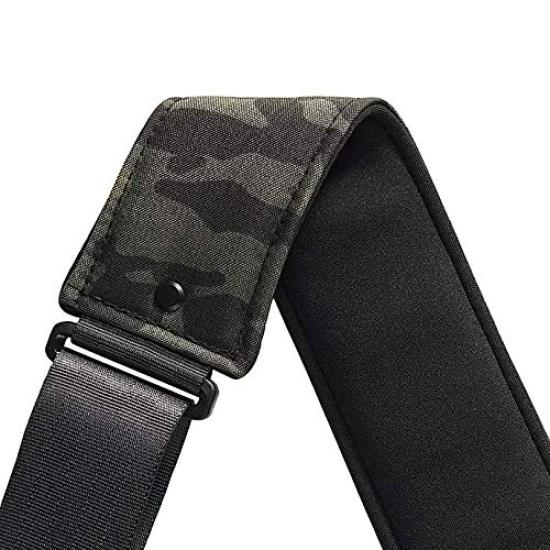 Basiner Black Camo Guitar Regular ACME-ST-BC Strap,