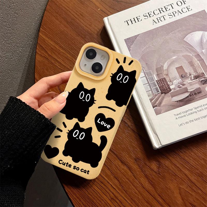 Mobile Phone Cases for iPhone 11 13 XR 15 Pro Max 12 14 Pro Max Case iPhone 16 7 Plus 8 Plus XS Max Degradable and Environmentally Friendly
