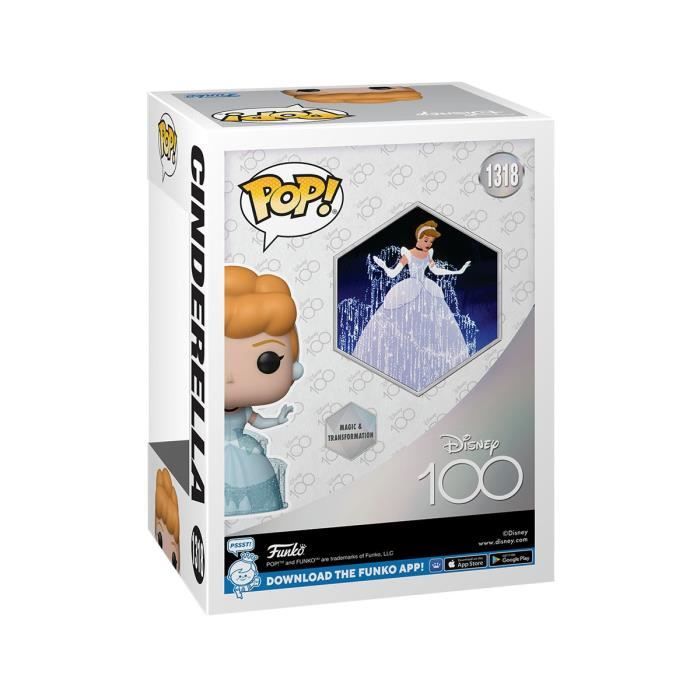 Funko - Disney's 100th Anniversary - Figurine POP! Cinderella 9 Cm