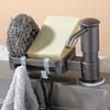 Under Sink Countertop Built-in Soap Dispenser with Extension Tube Press Pump Kitchen Soap Dispenser Filter Basket