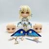 18cm Genshin Traveler /Lumine Anime Figure Genshin Impact Aether Action Figure Venti /Klee /Qiqi Figure Collectible Doll Toy