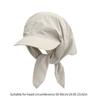 Schnelltrocknende Turban-Baseballkappe, leichte Reise-Sammelmütze, Sommerhut für Teenager und Erwachsene, Sport-Sonnenhut zum Radfahren und Wandern