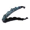 Korean Style Crystal Hair Claws Elegant Sweet Hairpins Rhinestones Banana Clip  For Women Girls