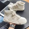 Neue Herren Klassische Vier Jahreszeiten Mode Hohe High-Top Schuhe Mit Dickem Sohle Für Skateboarden Bequeme Weiche Sohle Basketball Sneaker