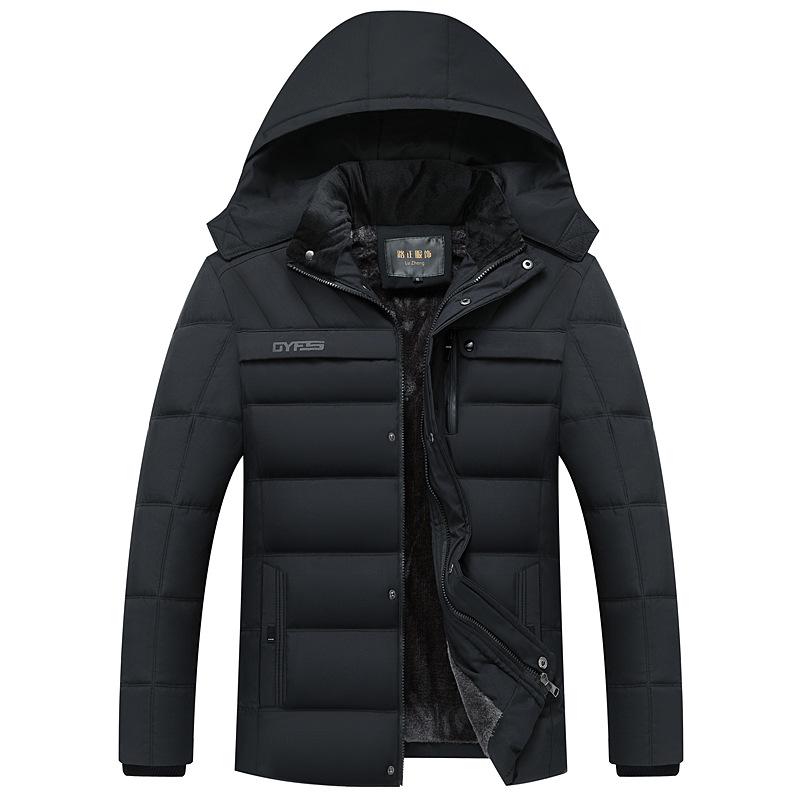 Winter Kleidung Für Männer Mittleren Alters Und Ältere Papa Winter Kleidung Neue Plüsch Verdickte Unten Baumwolle Gepolsterte Kleidung