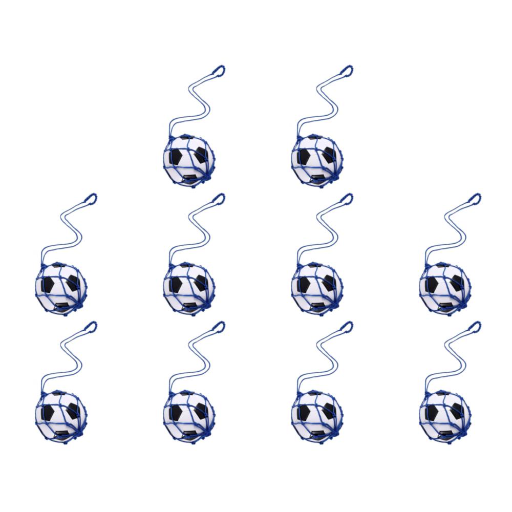 Football Kick Trainer Soccer Ball Net Kicker Fits Ball Size 3 4 5 Football Kick Throw Solo Practice Training Aid