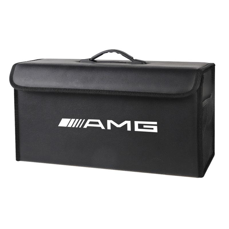 Car Organizer Storage Box Collapsible Camping Box Accessories Car Hub Cap For Mercedes Benz AMG W214 W205 W204 W206 W213 W212 W2
