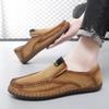Spring Handmade Men Shoes Casual Comfortable Men Slip On Loafers Men Walking Flats Hot Sale Moccasins Tooling Shoes Sneakers