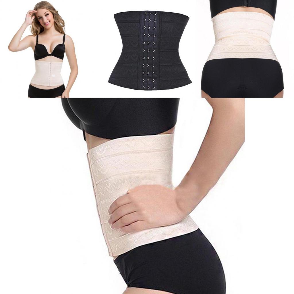 Breathable Waist Trainer With Flexible Boning And Hook Fasteners For Comfortable Shaping In All Seasons