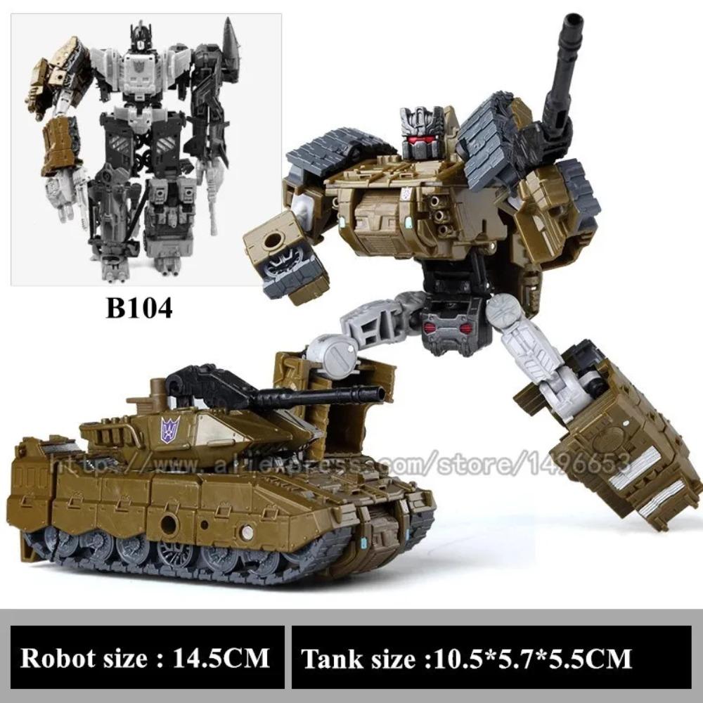 Haizhixing Cool Transformation Robot Car Toys Boys Anime Devastator Aircraft Tank Engineering Military model KO GT2 Kids Toy