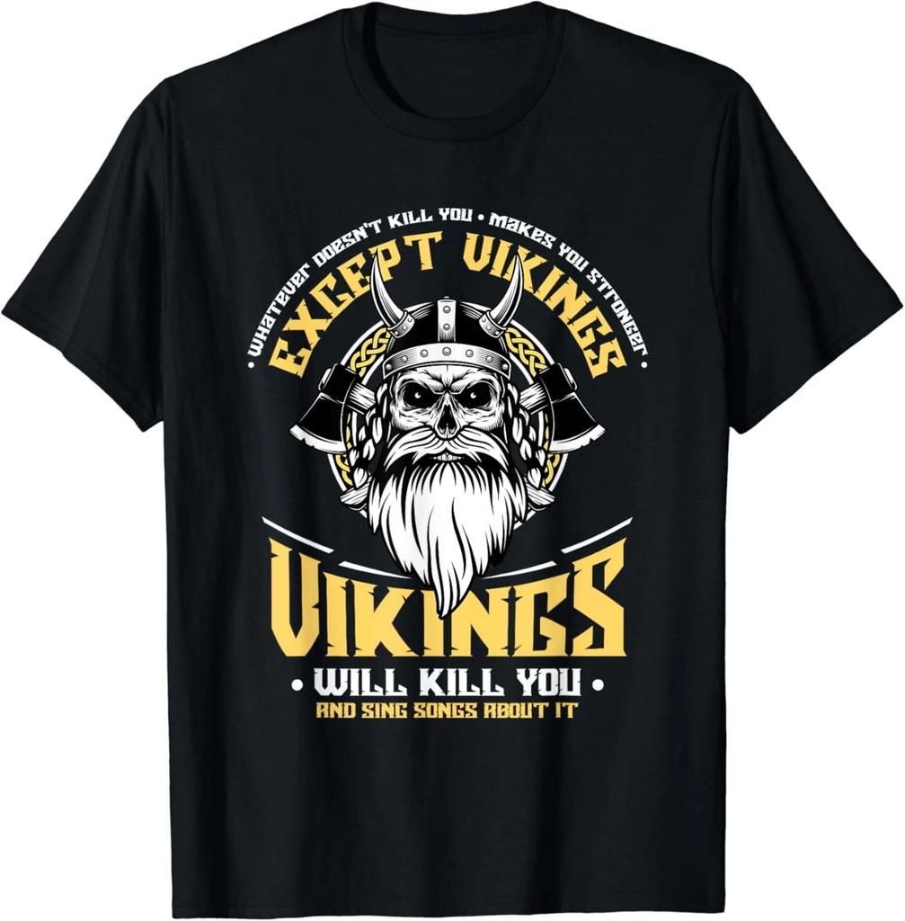Wikinger werden Lieder darüber singen - Nordische Wikinger Mythologie Geschenk Unisex T-Shirt