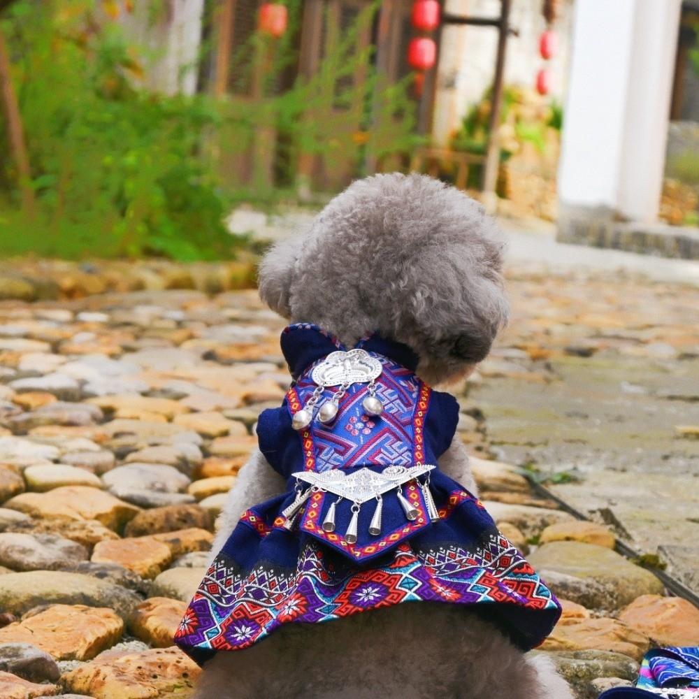 Vintage Cat Dog Shawl Hat Adjustable Pet Cosplay Costume For Small Medium Large Dogs
