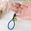 2/5/10 Sets Round Spring Snap Carabiner Clip O Rings Swivel Trigger Hook Metal Clasps Keychain for Handbag Lanyards DIY Crafts
