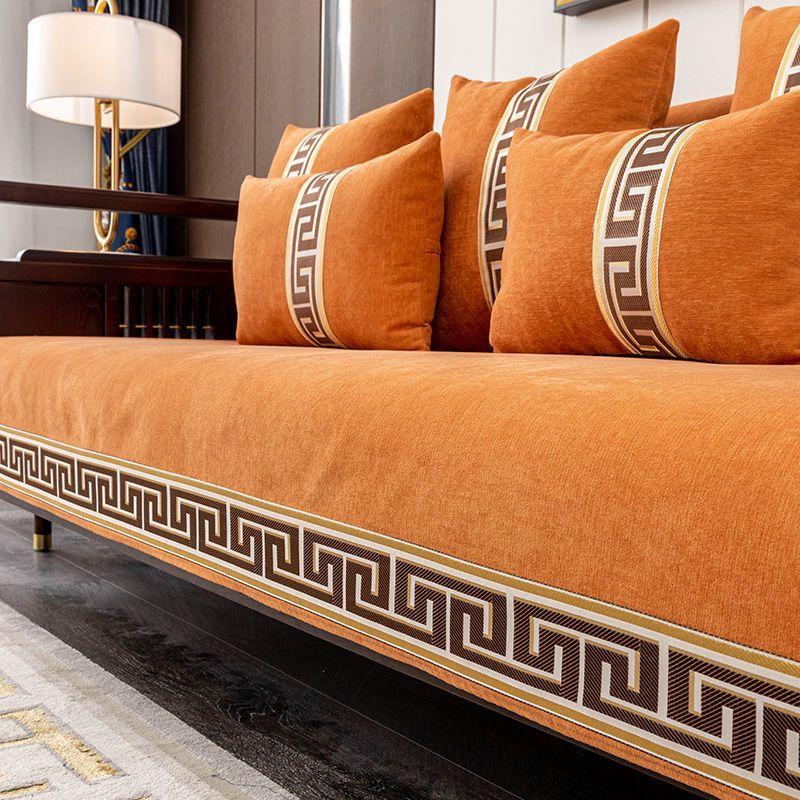 Подушка для дивана Four Seasons Универсальная синель Новая подушка в китайском стиле Нескользящая подушка Полотенце для спинки Универсальный чехол для дивана Ткань 70210 3133₽