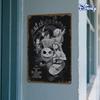 1 Stück Disney Tim Burton's Nightmare Before Christmas Metallblechschild - Jack Skellington Vintage Gothic Dekor - Halloween & Weihnachten