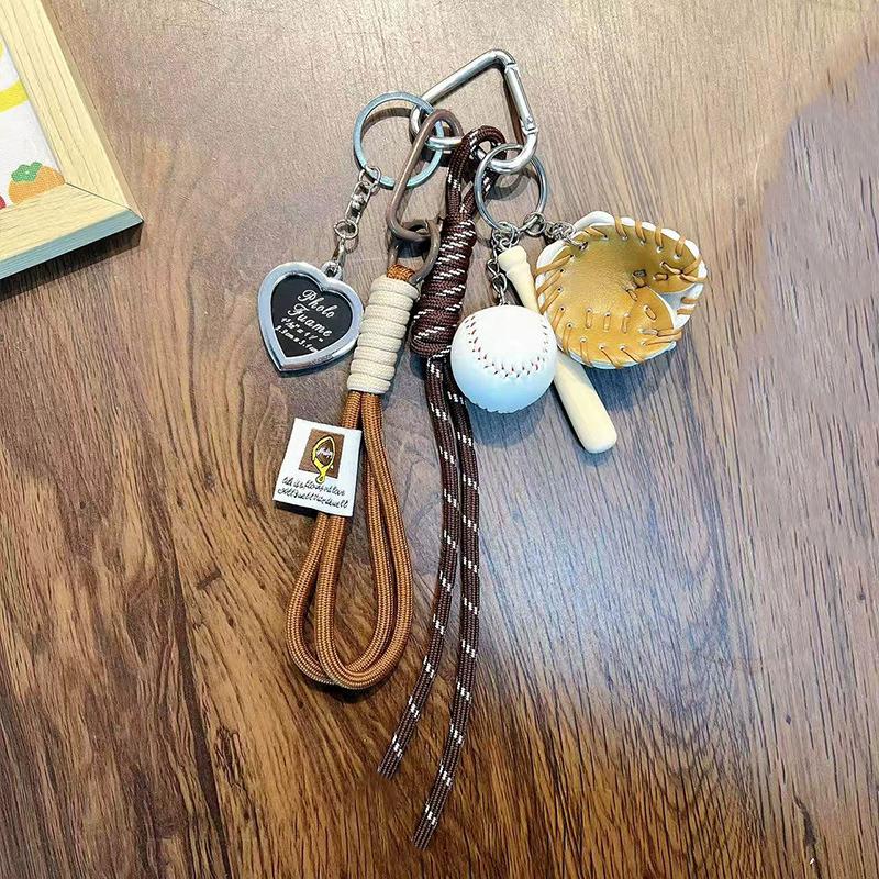 Cute Rope Bag Charms for Handbag Y2k Accessories Purse Hanging Ornament Backpack Charm Handmade Rope Car Key Chain Accessories