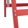 2 X Trestle, Support Trestle, Steel, Red