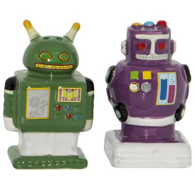 Dakota Robot Salt and Pepper Shaker 2pc