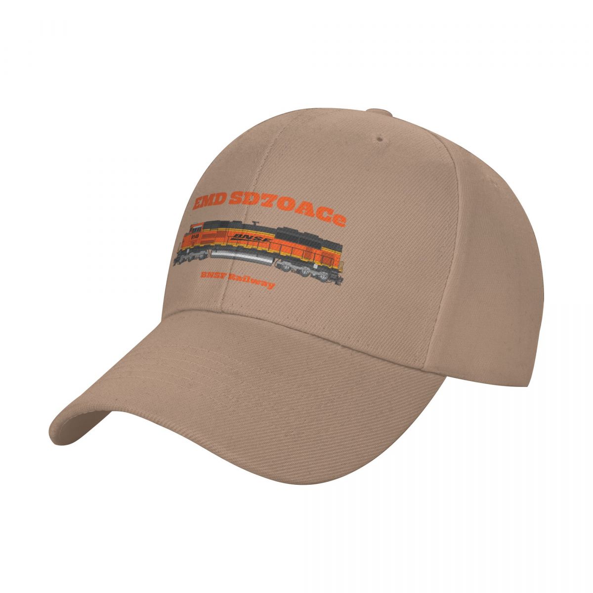 BNSF EMD SD70ACe Drawings Baseball Cap New In Hat Hat Man Luxury funny hat luxury caps Woman Hats Men s