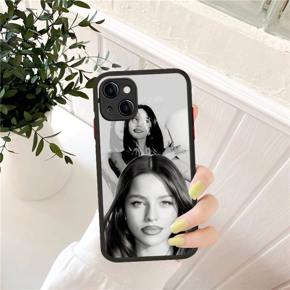 Emilia Mernes Mp3 Phone Case for iPhone 14 11 12 13 Mini Pro Max 8 7 Plus X XR XS MAX Translucent Matte Cover