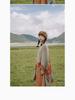 Ethnic Style Imitation Cashmere Shawl: Versatile Travel-Friendly Warm Cloak, Scarf, Resort Cape Outerwear.