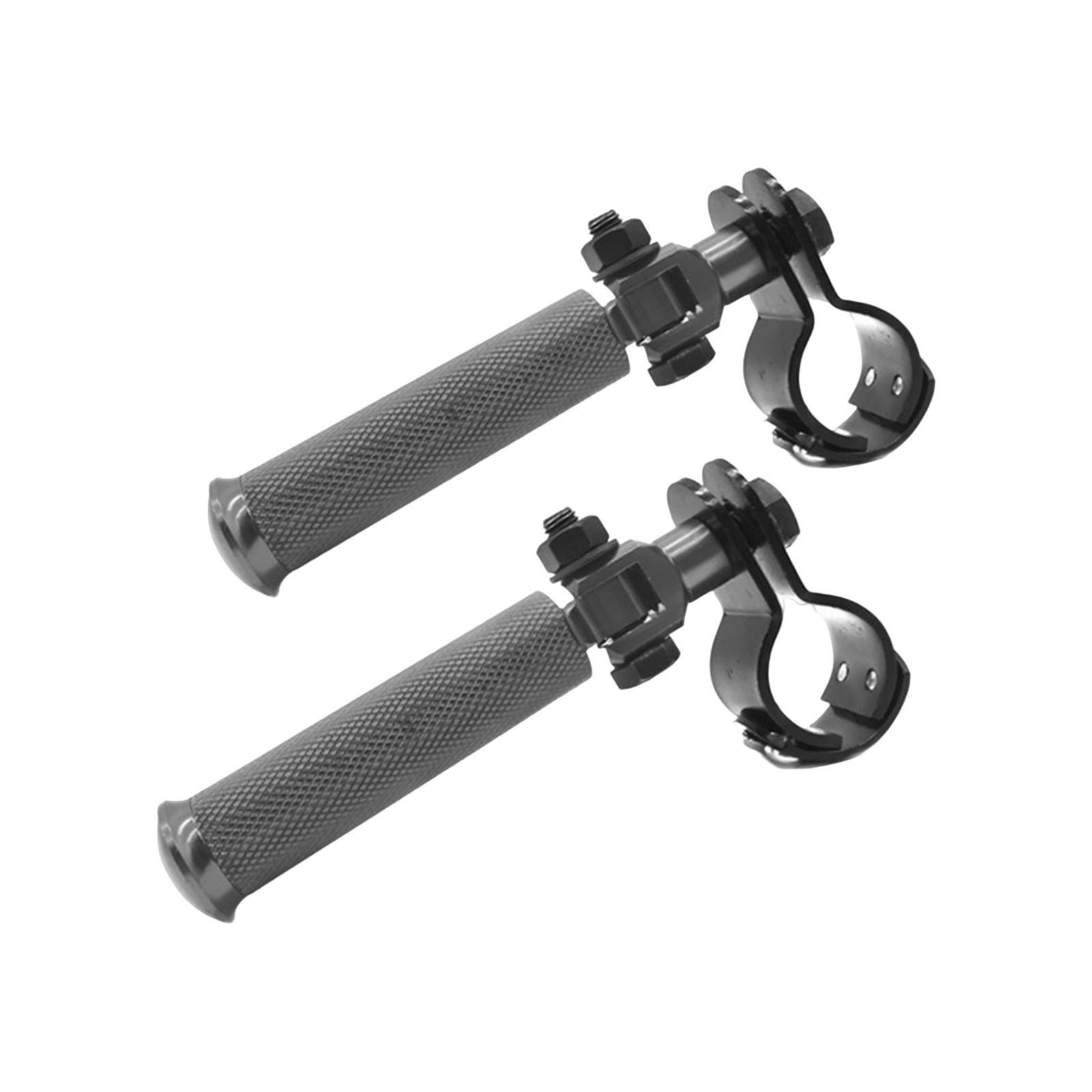 

Universal Motorcycle Foldable Rear Seat Footrest Pedals Parts for Niu Convenient and Reliable