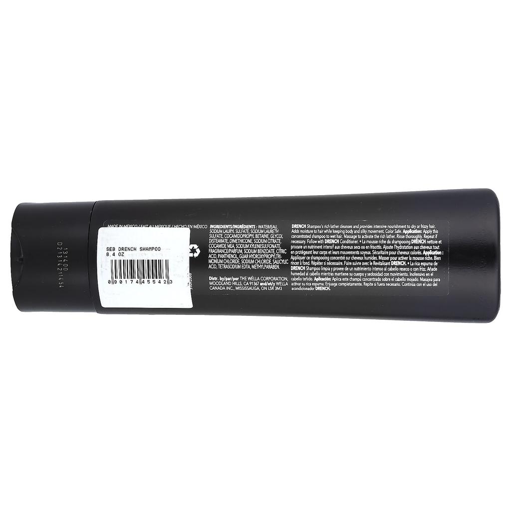 Sebastian, Drnch™, Moisturizing Shampoo, 250ml (8.4 Fl Oz)