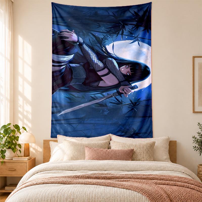 Hyuga Hinata Tapestry highquality for decorating living room bedroom dorm walls ideal as bedroom wallart orholiday gift