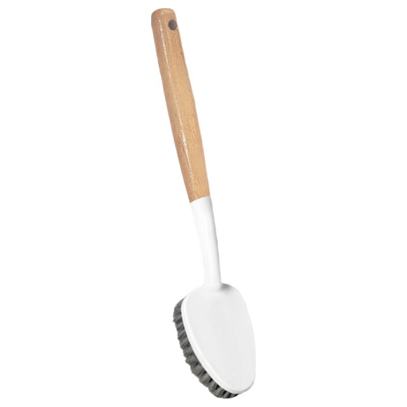 Long Handle Beechwood Floor Cleaning Brush