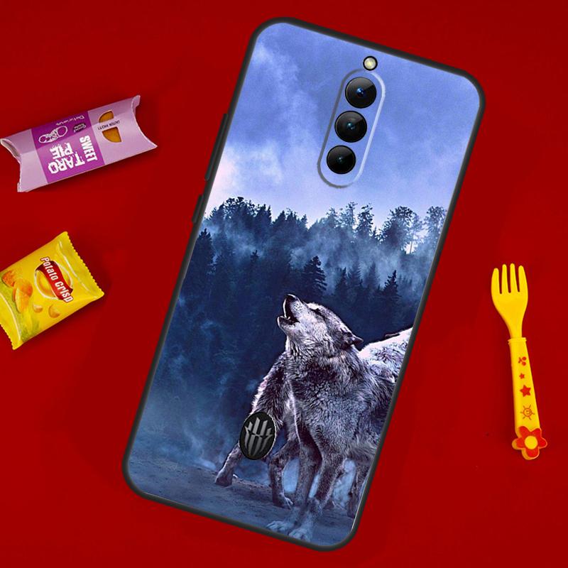 Starry Animal Wolf Phone Case For ZTE Nubia Red Magic 10 9 8 8S 9S 10S 11 Pro Plus 6 7 6S 7S Pro 10 Air Cover