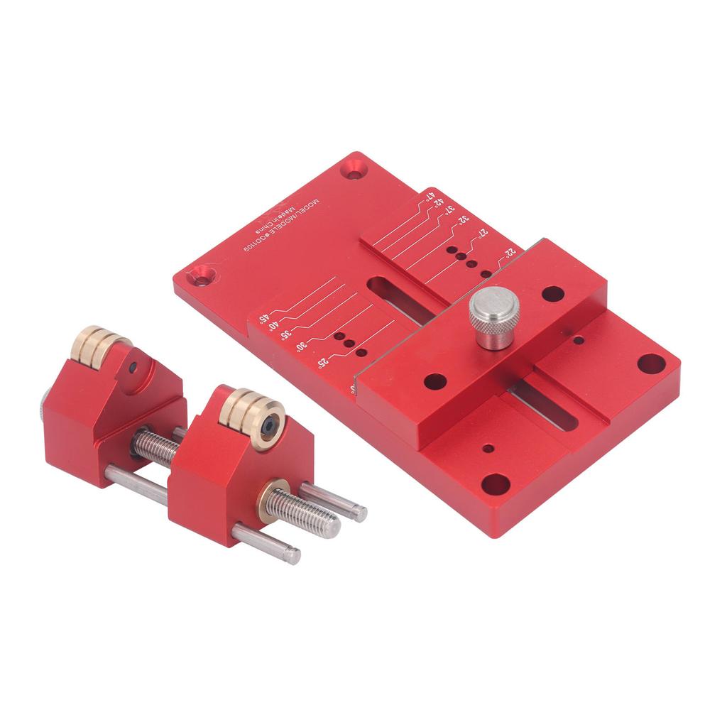 Chisel Sharpening Kit Aluminum Alloy Honing 15 To 45 Degree Angle Fixture and Gauge