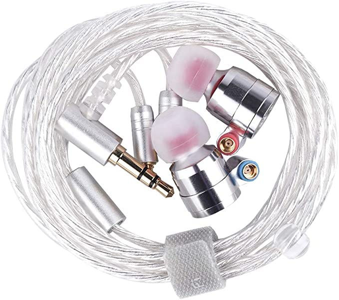 TINHIFI T4 10mm Carbon Nanotube CNT Dynamic Driver Hi-Fi In-Ear Earphones with Detachable MMCX Silver-Plated Cable