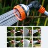 Garden Hose Sprayer Wand with 8 Spray Modes 180 Degree Angle Adjustable Sprinkler Head Long Wand Sprayer for Car Washing Garden Watering Pet Cleaning