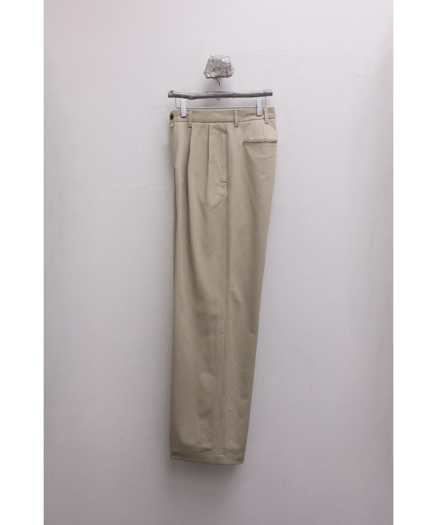 YOUTH 2-Pleated Chino Pants - Beige