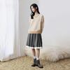 LEDING Women's Butterfly Flower V-Neck Knit Sweater