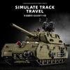 3339PCS Panzer VII Maus Tank Building Blocks Toys Sets Military Armored Car Bricks Model Ornaments Birthday Gifts For Kids Adult