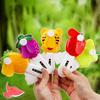 Baby Fan Toy Fruit Shape Eye-catching Colorful Cartoon Toddler Toys for