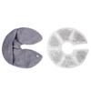 2Pcs Hot And Cold Breast Therapy Packs Improve Milk Flow Gel Cold Compress Reusable Heating Pads for Engorgement Clogged Ducts Nipple Pain Relief