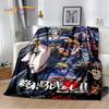 Record of Ragnarok Anime Cartoon Weiche Plüschdecke, Flanelldecke, Überwurfdecke für Wohnzimmer, Schlafzimmer, Bett, Sofa, Picknick-Abdeckung
