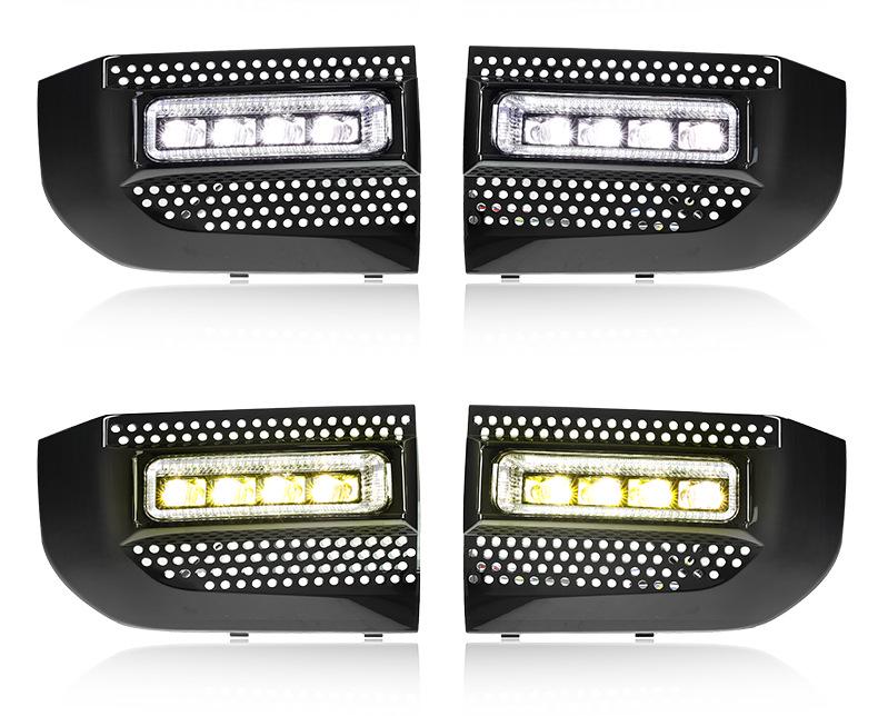 LED Fog Light Upgrade for 2020-2025 Land Rover Defender - Golden Eye Lens, Low Profile