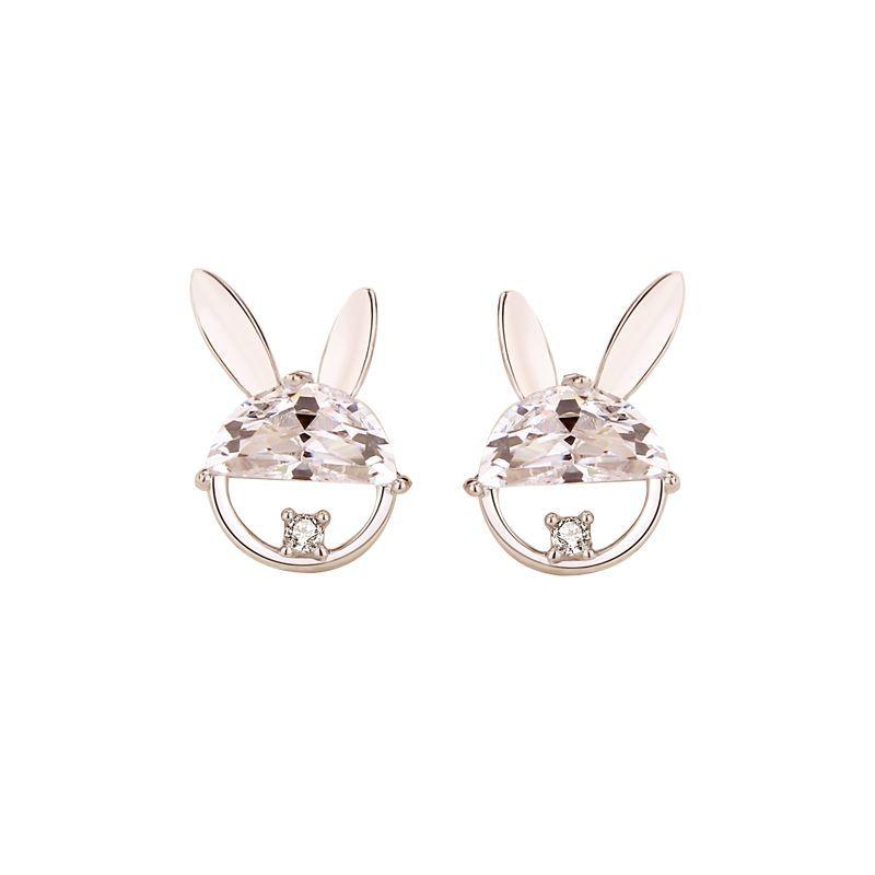 Tancise 925 Sterling Silver Zirkónové náušnice napichovacie náušnice pre ženy ako darčeky na svadobnú hostinu