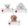 Christmas Tree Dog Resin Pendant Wear Resistant DIY Xmas Puppy Resin Pendant for Christmas Resin